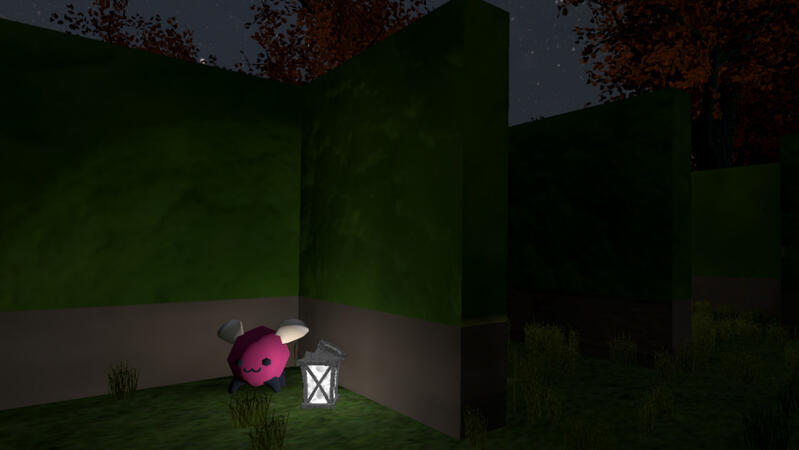Simple Hedge Maze Nighttime (Cross Platform)